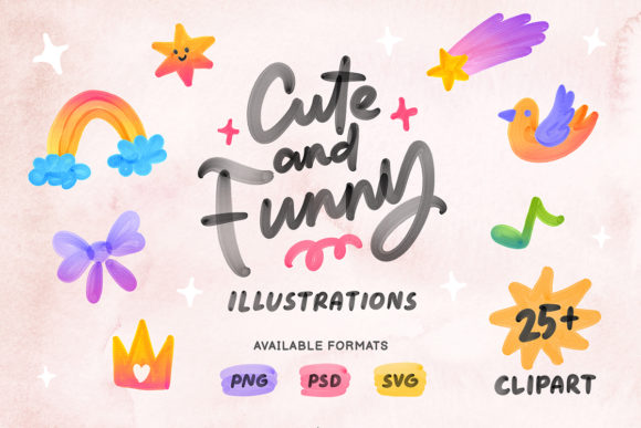 Creative Applications for Cute and Funny Clipart Illustrations