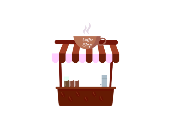 Isometric Coffee Store Illustrations: A Designer's Asset