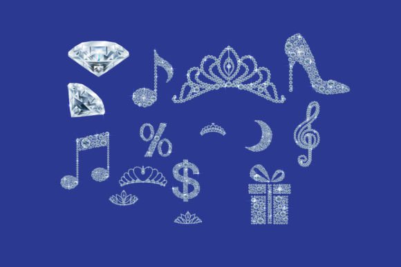 Shine Bright: Using Diamond Object Illustrations in Your Projects